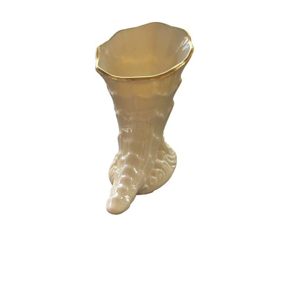 Lenox cornucopia vase